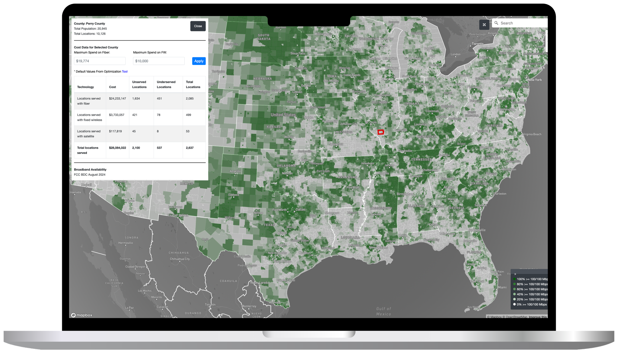 Digital Opportunity Map