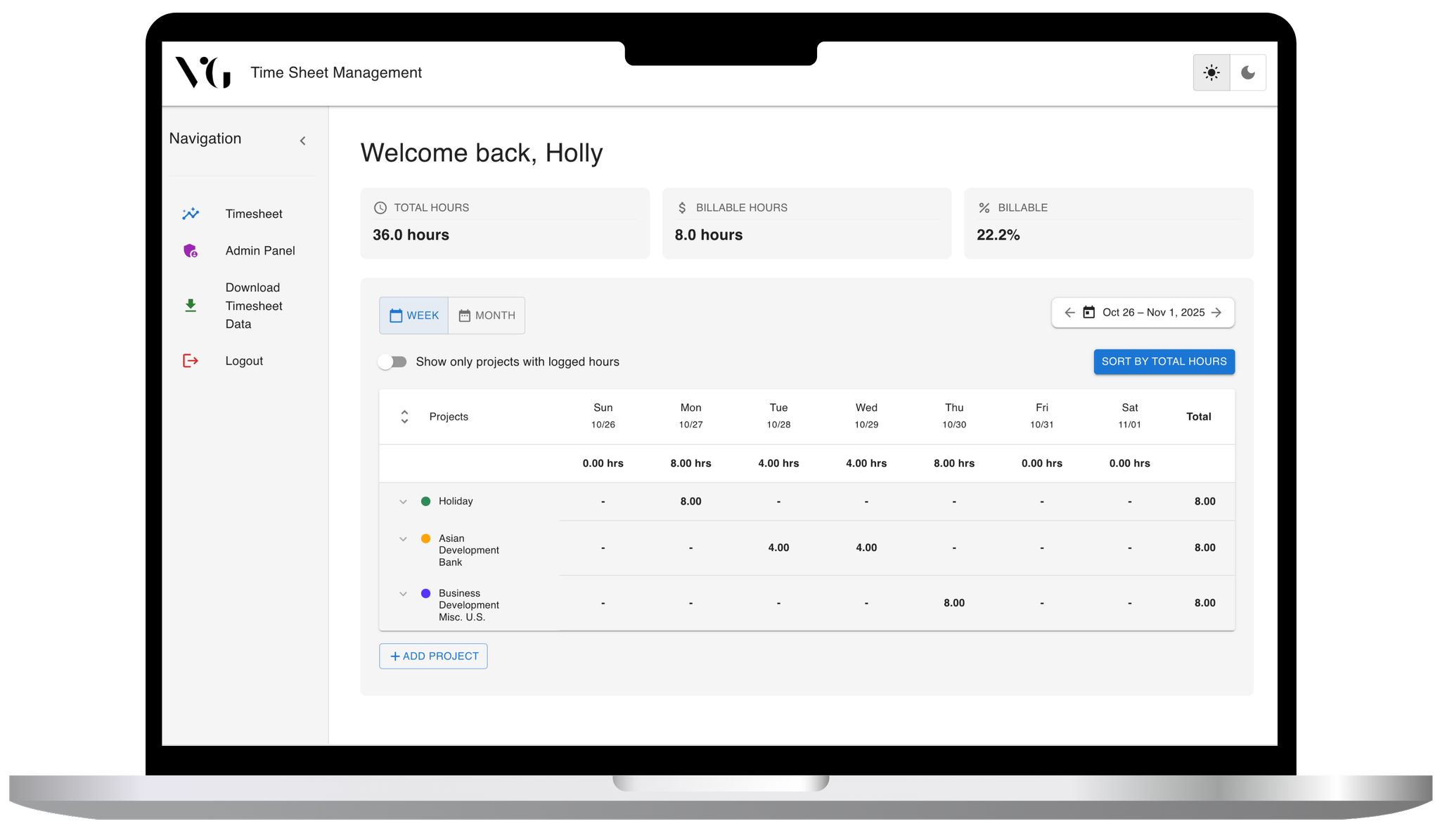 Vernonburg Time Management